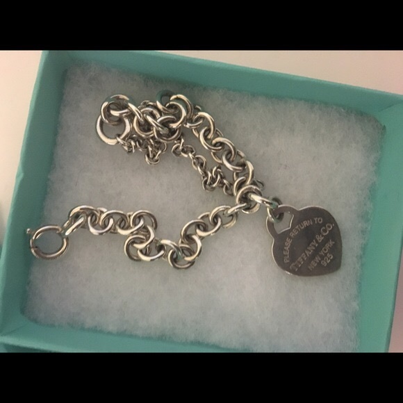 tiffiany heart bracelet - Picture 1 of 3